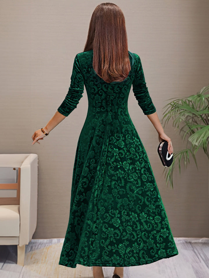 Eluned – Elegantes Samt-Partykleid