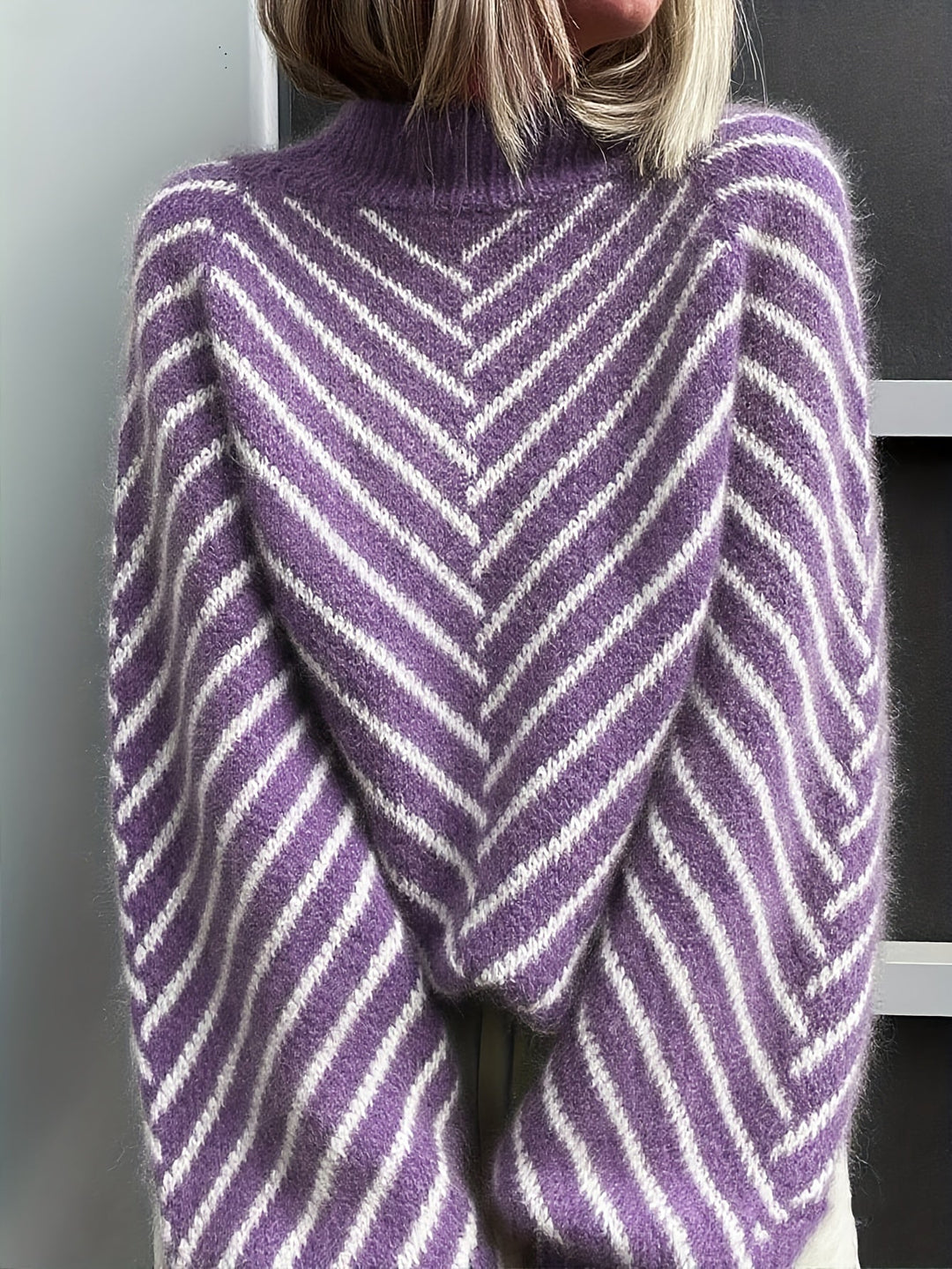 Klarysa – Lässiger Langarm Strickpullover