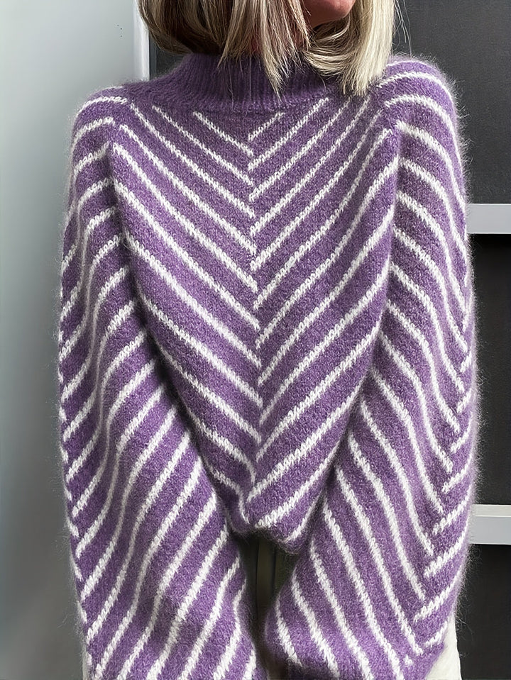 Klarysa – Lässiger Langarm Strickpullover