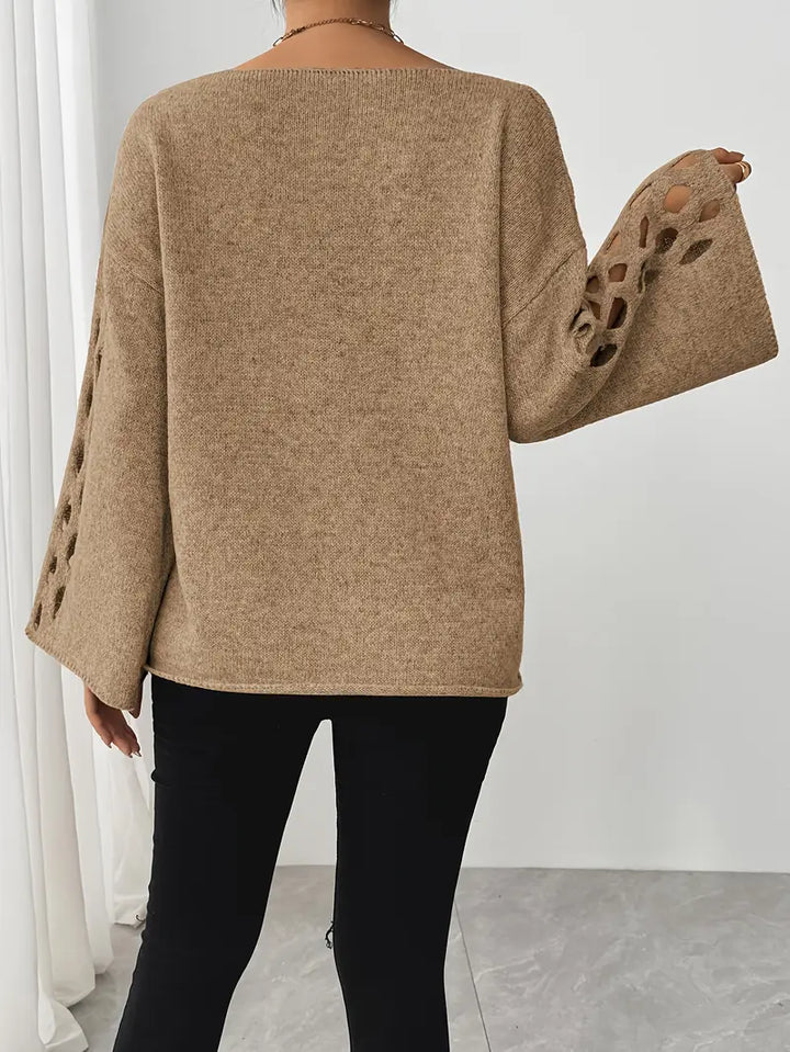 Lanola – Lässiger Pullover Mit Glockenärmeln