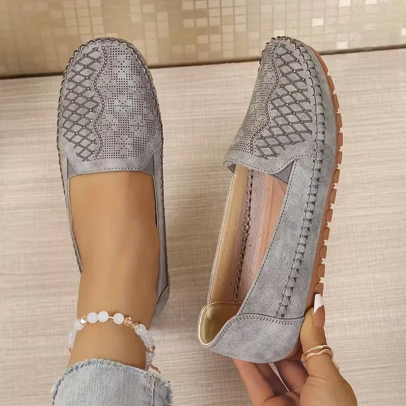 Efraya - Stilvolle Vintage Flats Sandalen