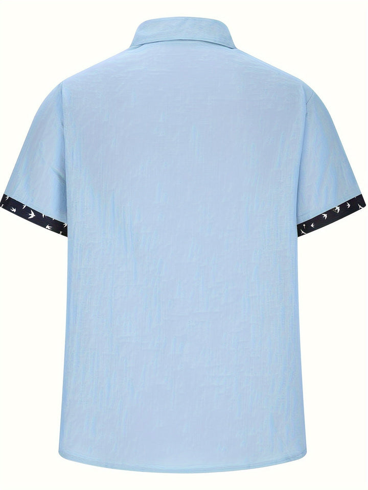 Julio - Elegantes Hemd Mit Kurzen Ärmeln