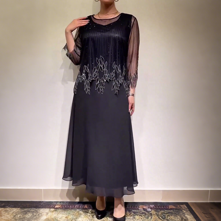 Eiriana – Elegantes Midi Kleid