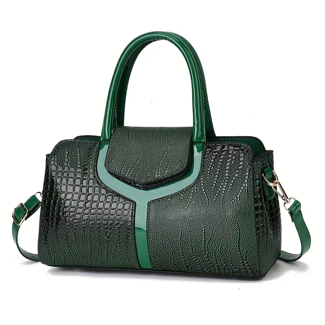 Subina – Handtasche mit Krokodil Optik