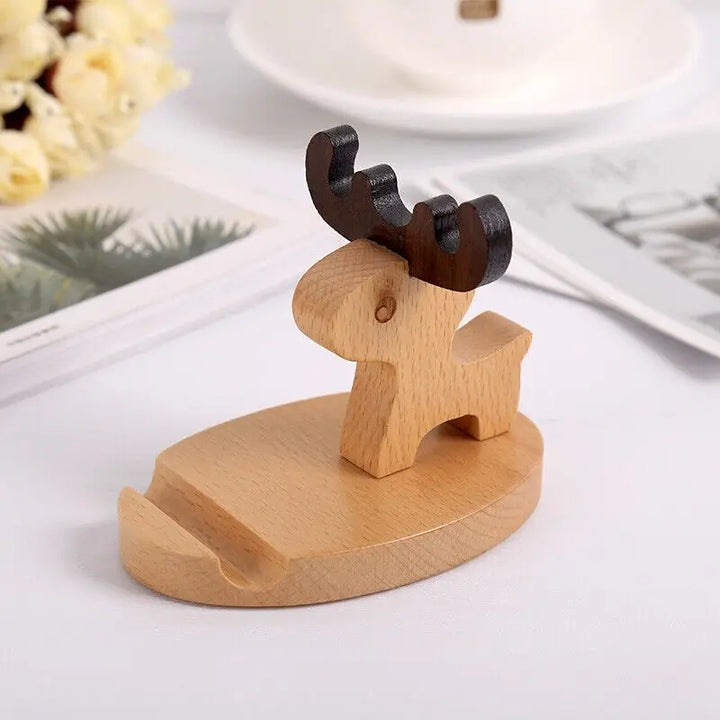 Woodstand – Handgefertigter Handyhalter aus Holz