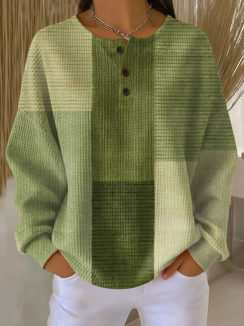 Willemijn – Pullover im Waffelmuster