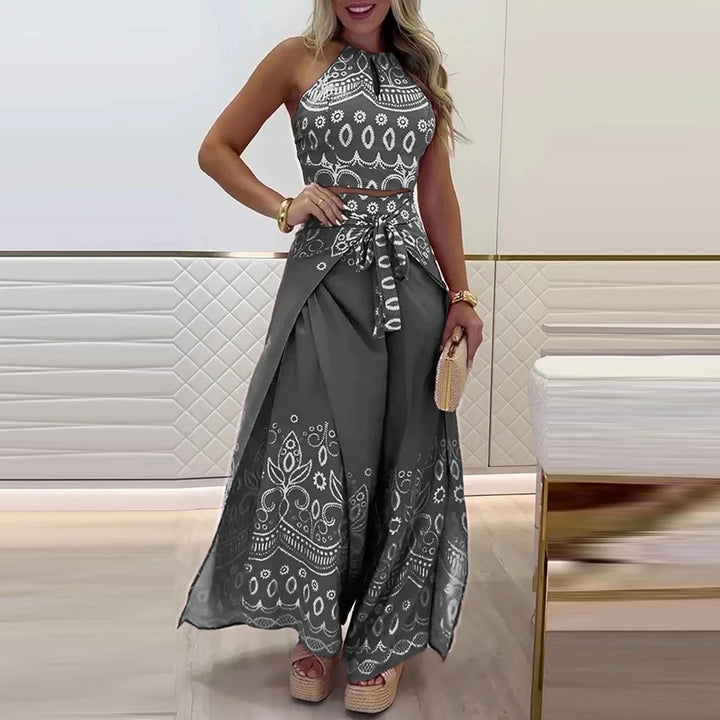 Gulshat – Stilvolles Hosen-Set Mit Muster