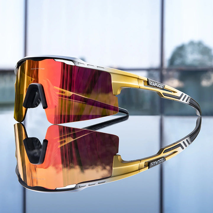 Aerovex - Verspiegelte Rundum Geschlossene Fahrrad Sonnenbrille