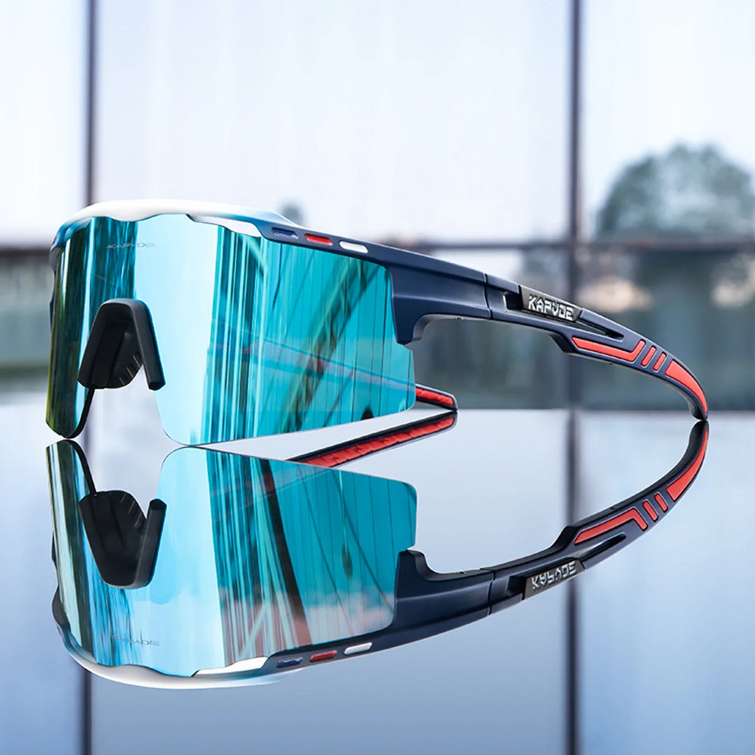 Aerovex - Verspiegelte Rundum Geschlossene Fahrrad Sonnenbrille