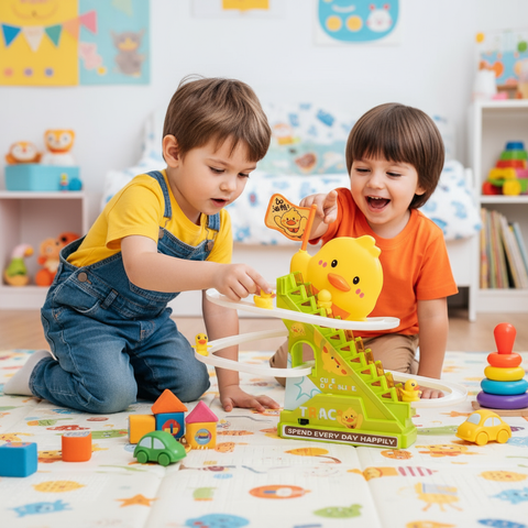 GlidingSkill – Kletter Spielzeug Wit Musik Und Endlosem Rutschspaß