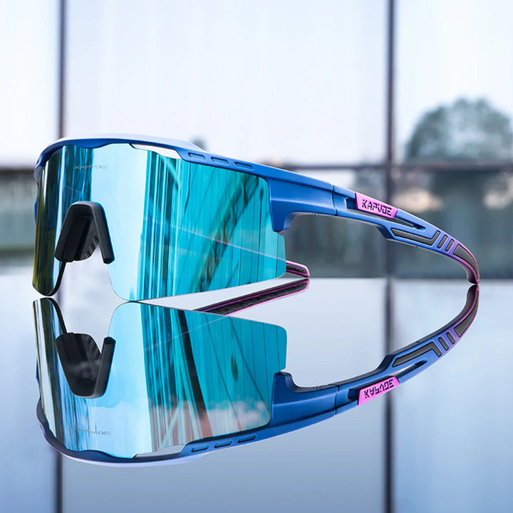 Aerovex - Verspiegelte Rundum Geschlossene Fahrrad Sonnenbrille