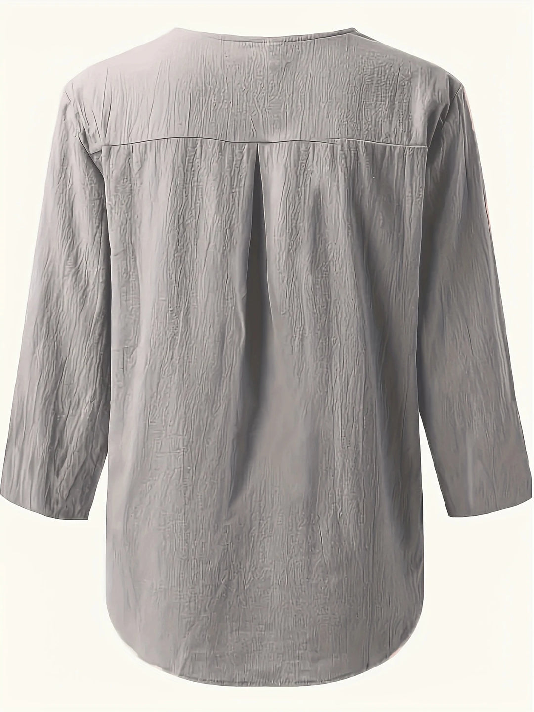 Mykaela – Lässige Bluse Aus Baumwolle Und Leinen