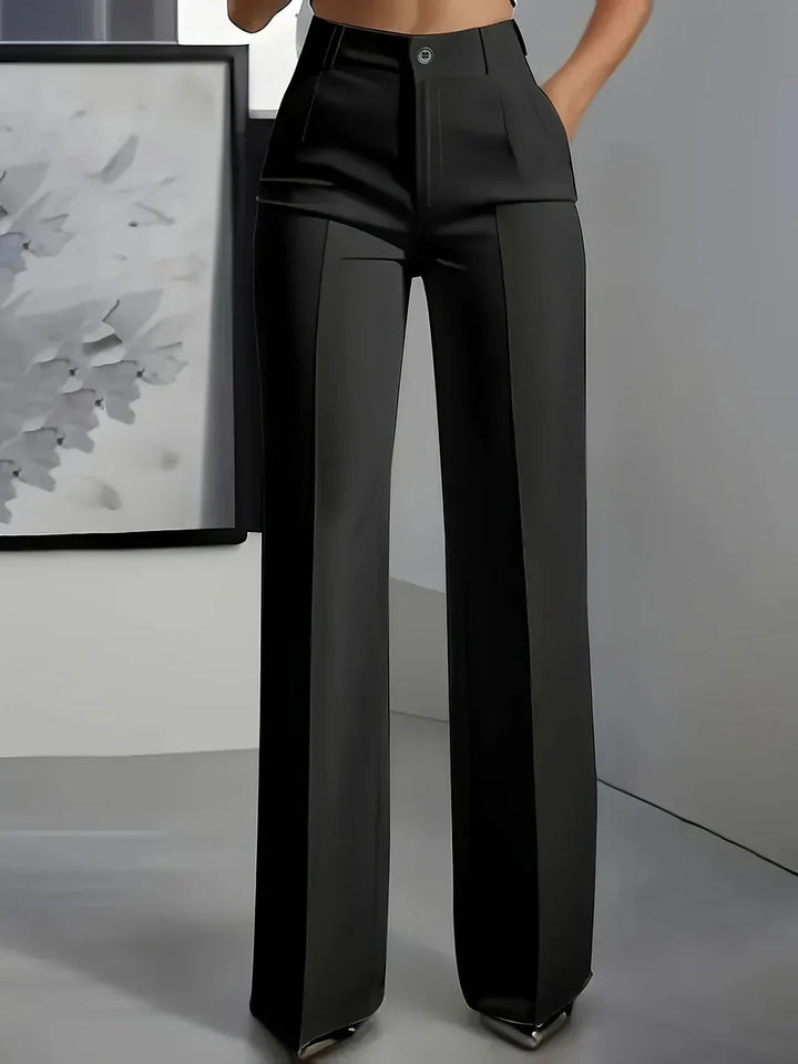 Hodit - Stylische Stretch Hose Mit Hoher Taille