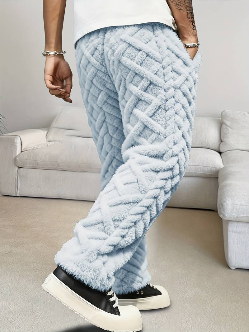 Zecharia - Hose Mit Geometrischem Muster Und Elastischem Bund