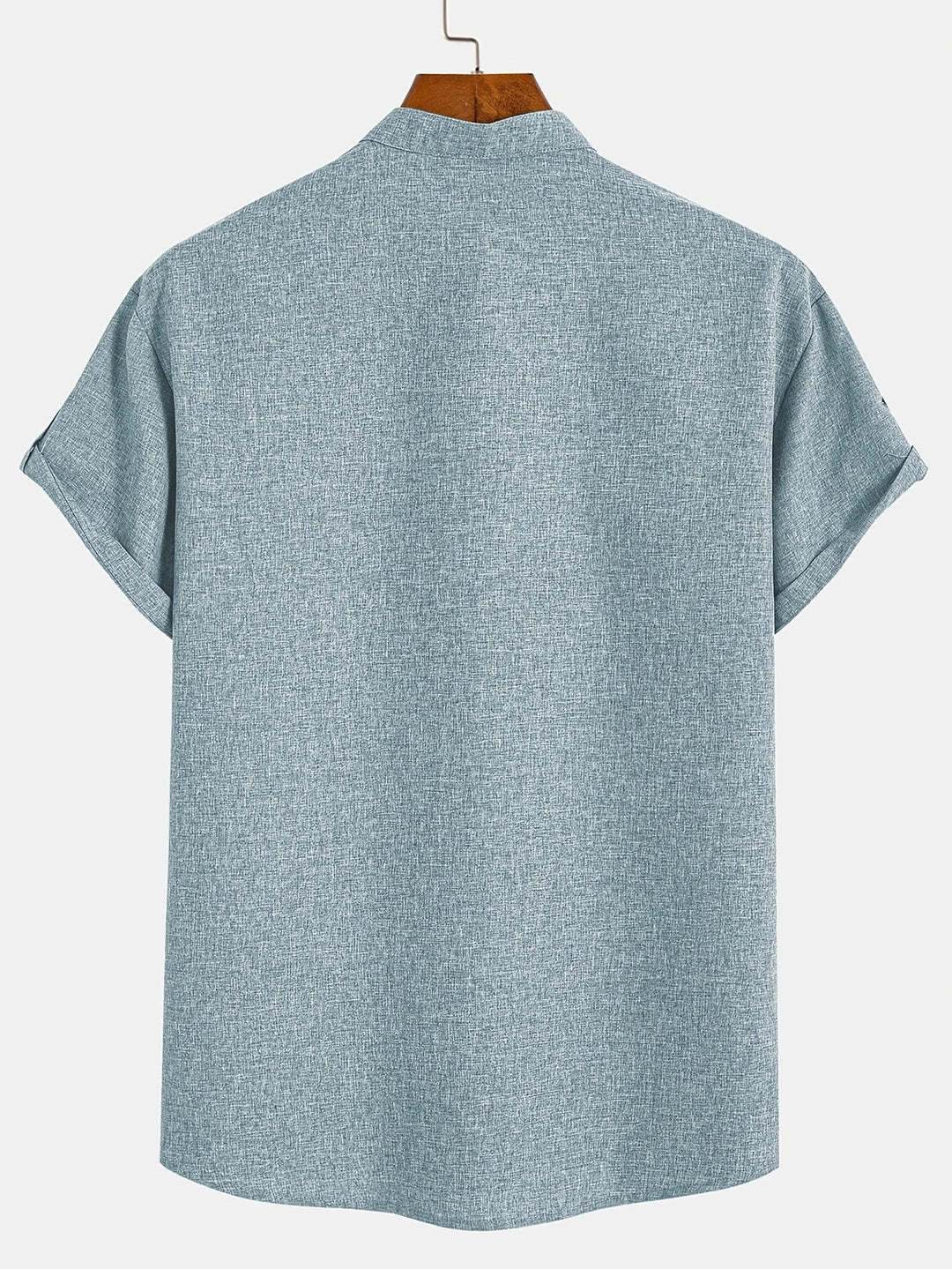 Elliott – Elegantes Kurzarm Hemd Mit Stehkragen