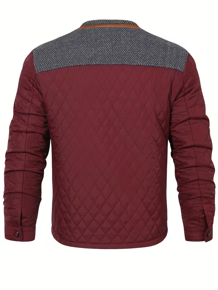 Stetson – Pufferjacke Mit Rauten-Patchwork