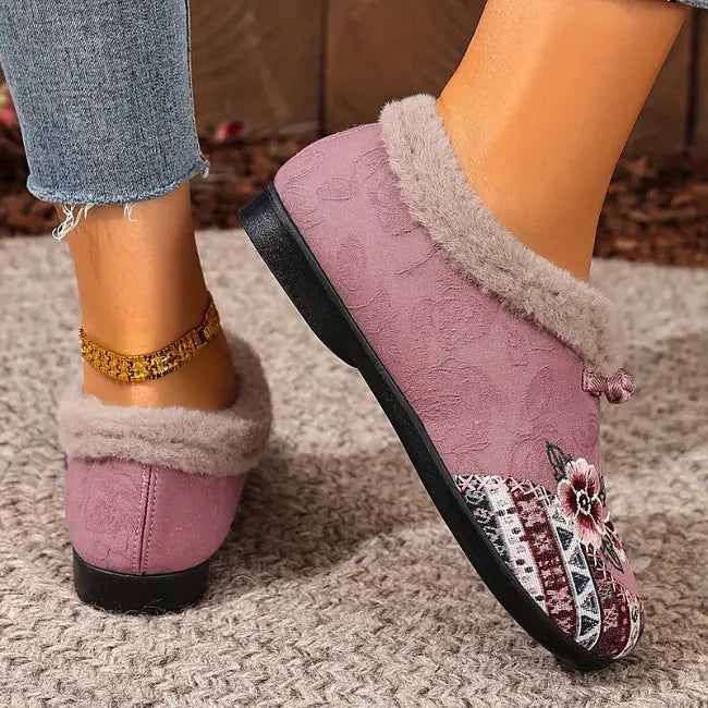 Dannelia – Bequeme Schuhe Aus Kunstfell