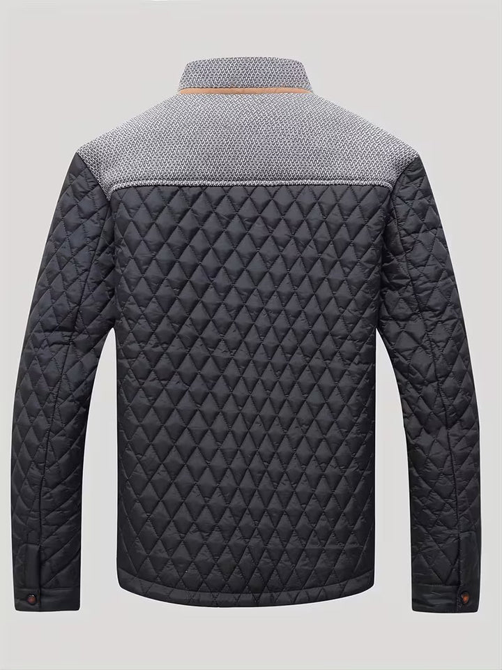 Stetson – Pufferjacke Mit Rauten-Patchwork