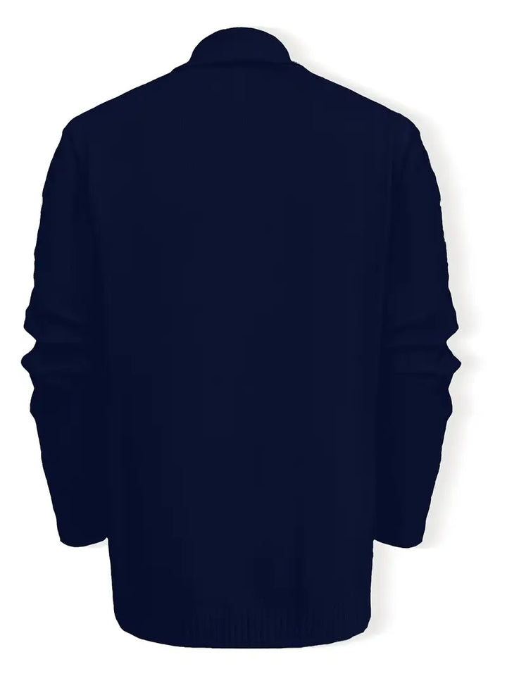 Hatem - Lässiger Strickcardigan Mit Langen Ärmeln