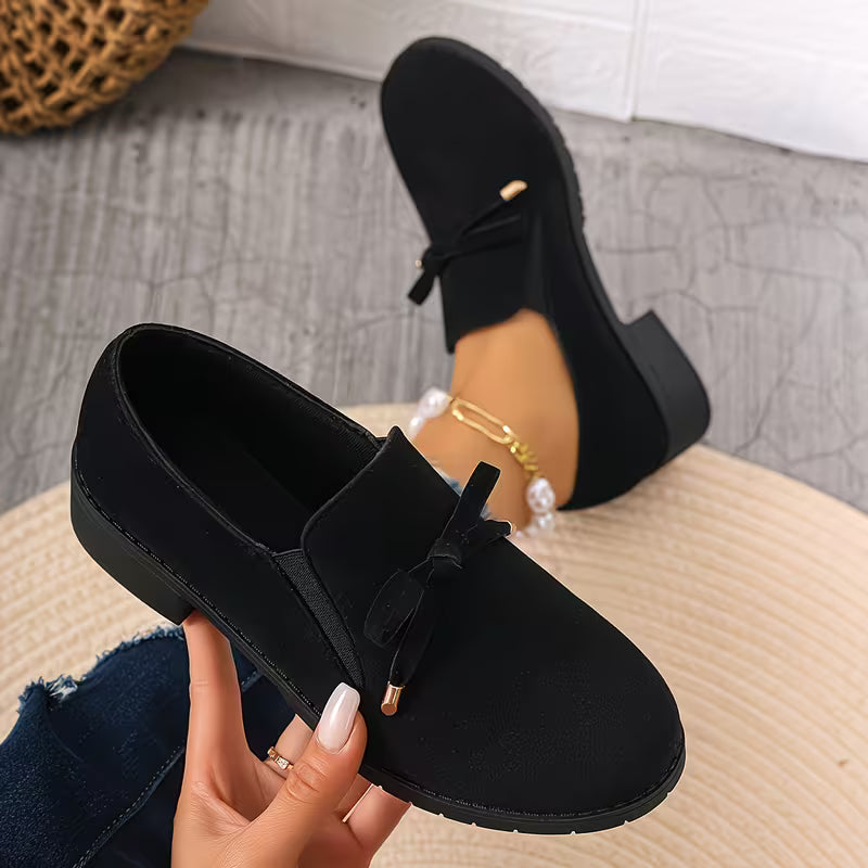 Maielen – Straßenstil-Halbschuh Mit Quasten im High-End-Schau