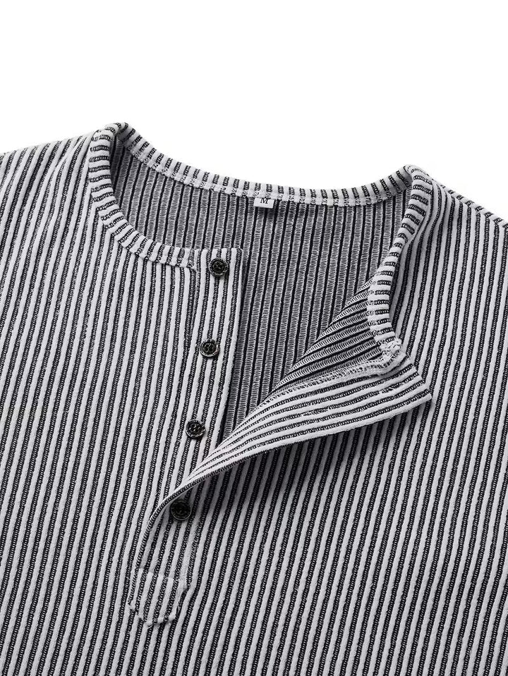 Afonso – Strapazierfähiges Winter Henley Hemd