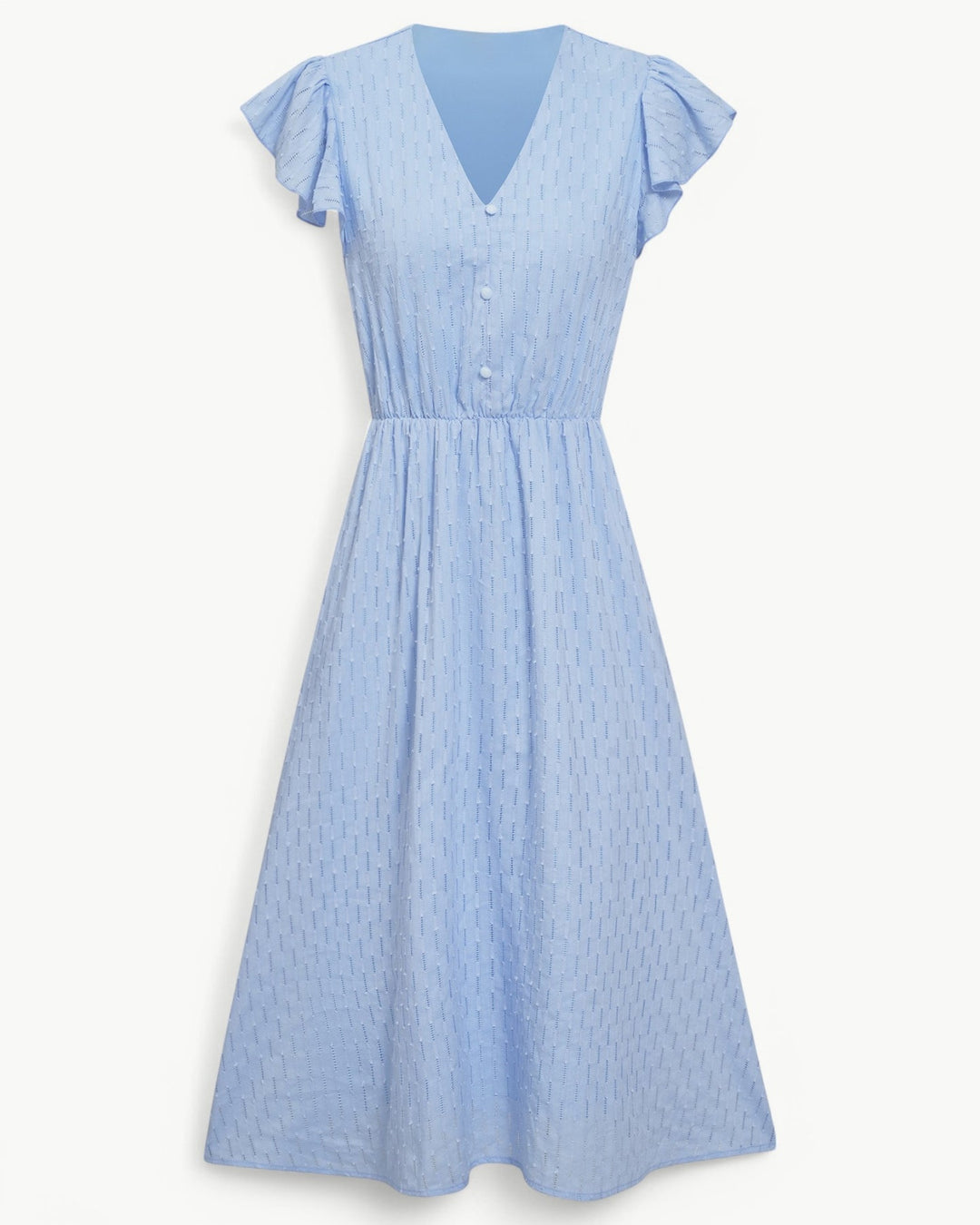 Julieta – Midikleid Mit Rüschenärmeln