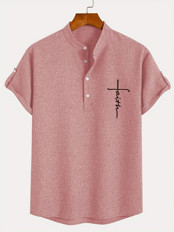 Samuelson - Elegantes Kurzarmhemd Mit Kragen