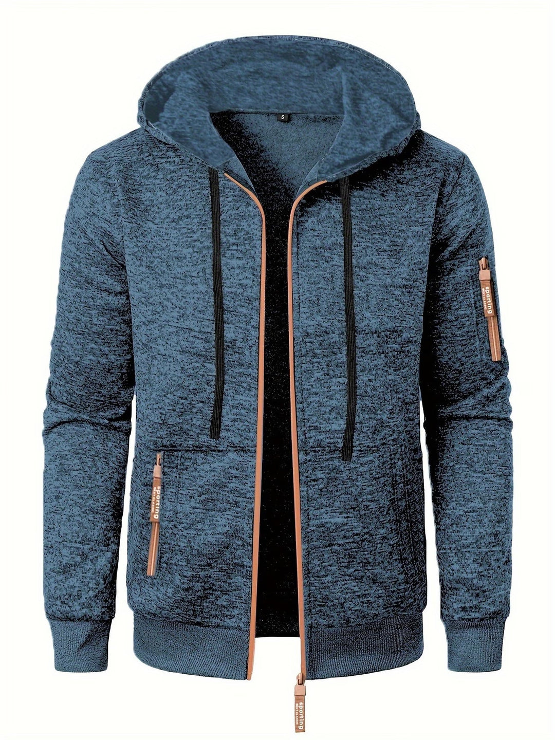 Ewen – Langarm Hoodie Mit Reißverschluss