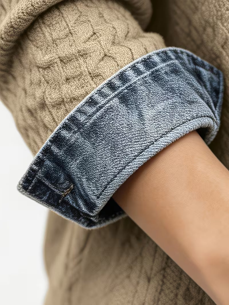 Leoora – Langarmhemd Mit Aufgesetzten Taschen