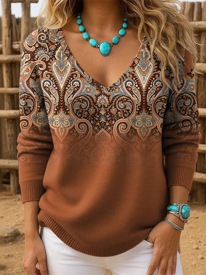 Danai - Eleganter Langarmpullover