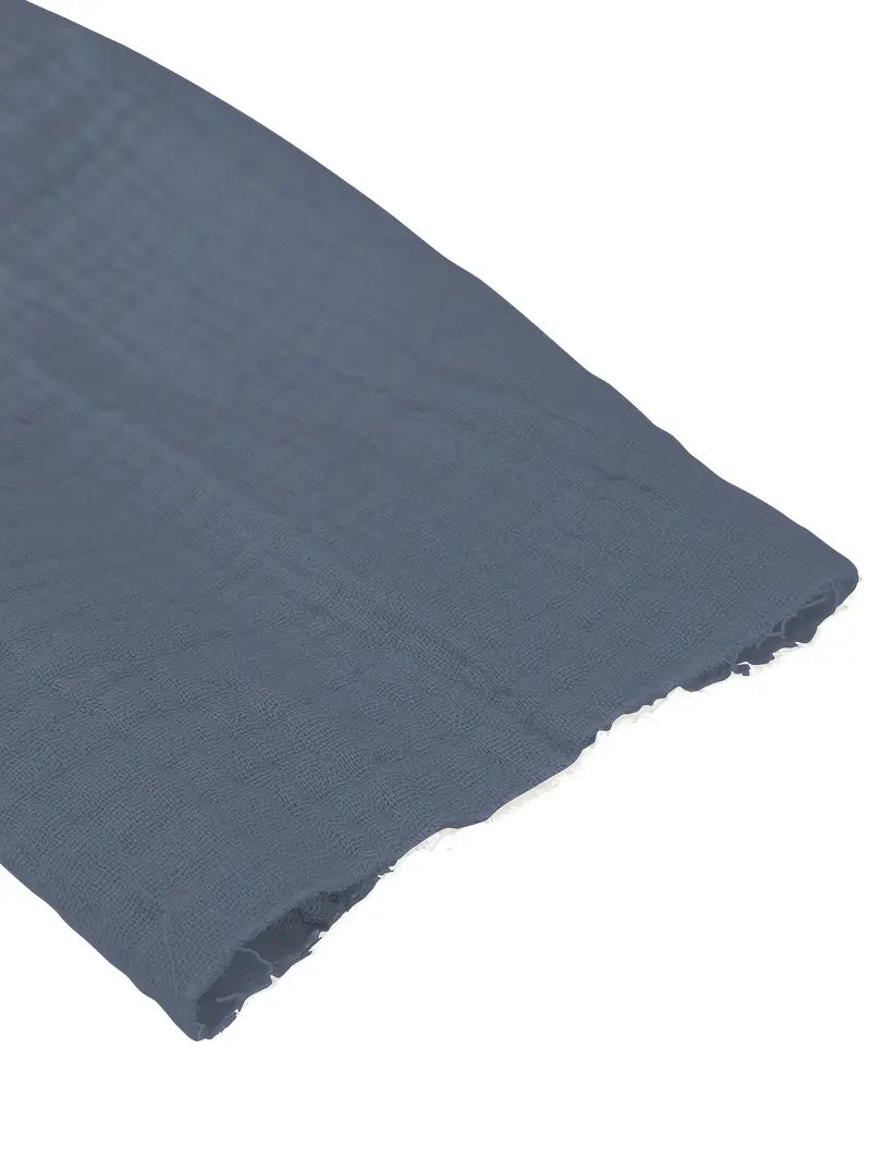 Demetrio – Bequemes Freizeit Hemd Mit Langen Ärmeln Und V-Ausschnitt