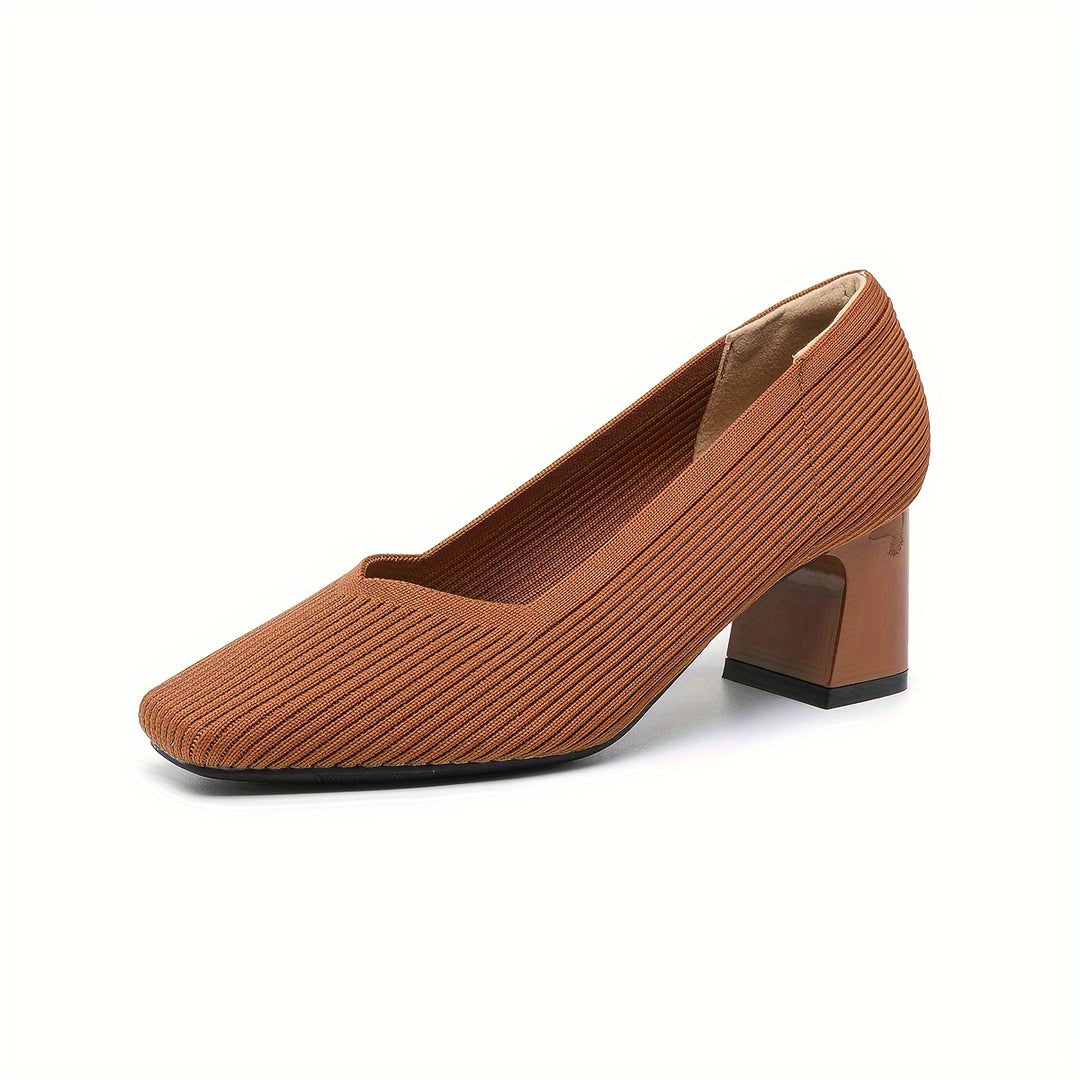 Joleen – Stilvolle Pumps Mit Klobigem Absatz