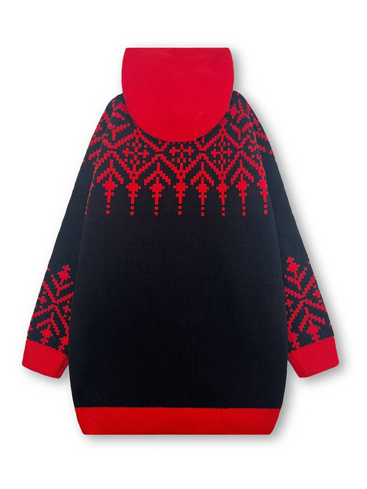 Hadassah - Eleganter Wintermantel Aus Stoff in Oversize Passform