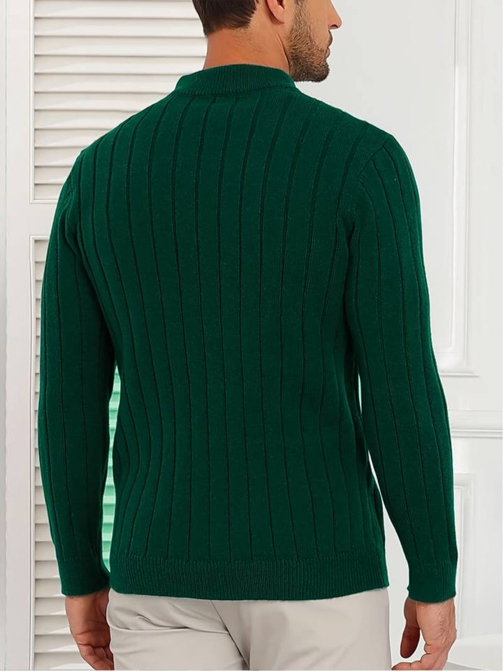 Yedidya - Lässiger Langarm Strick Pullover