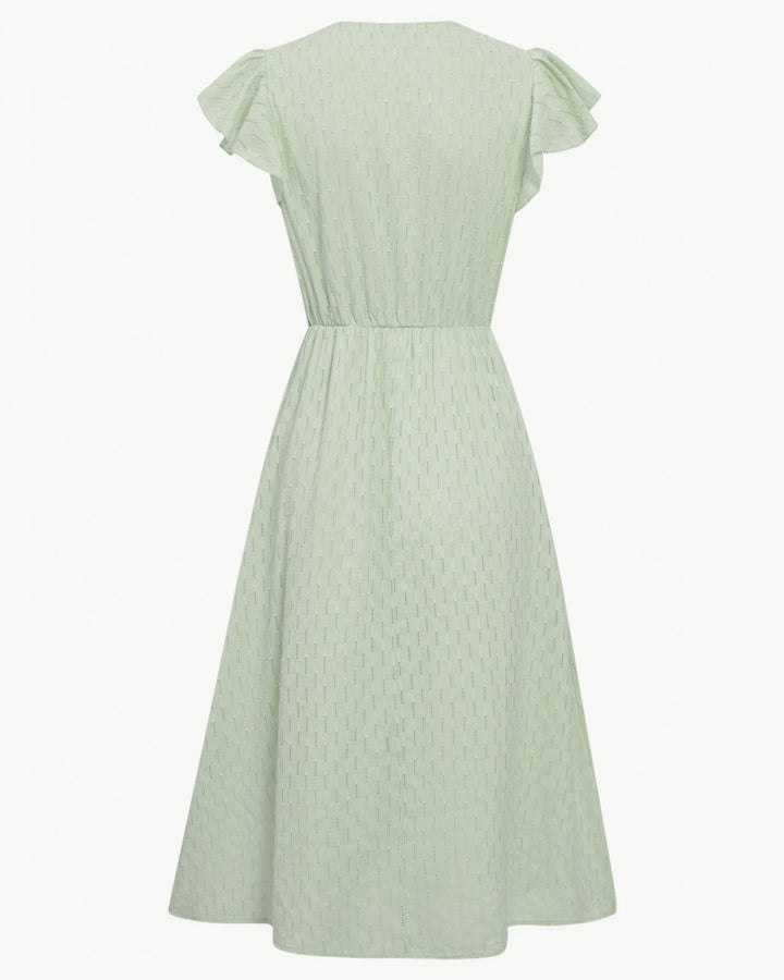 Julieta – Midikleid Mit Rüschenärmeln