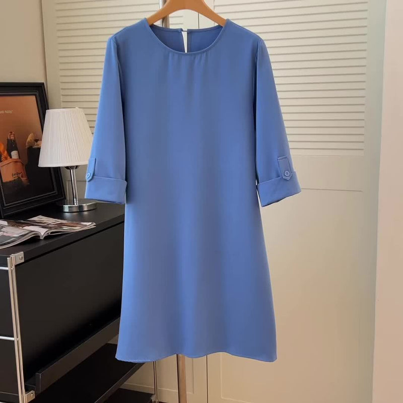 Kayana – Bequemes Kleid mit Rundhalsausschnitt