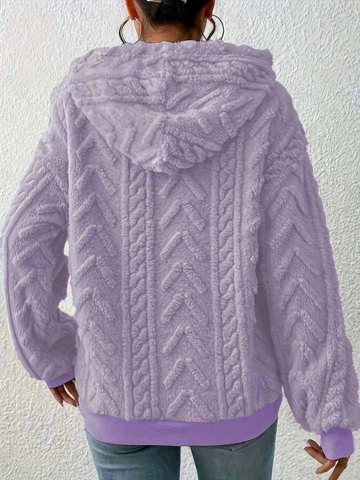 Andrine – Langärmelige Kapuzenjacke