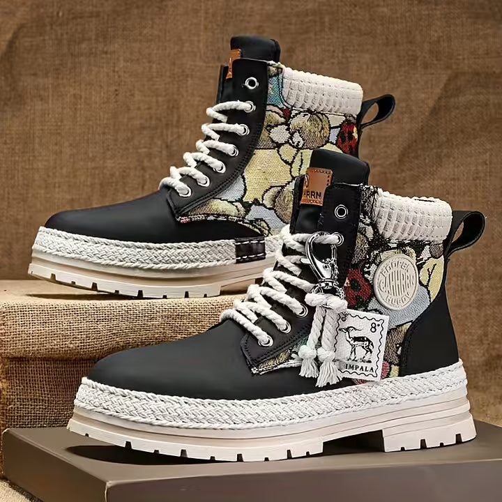 Hilarie - Rutschfeste Turnschuh Mit Teddy Drucken