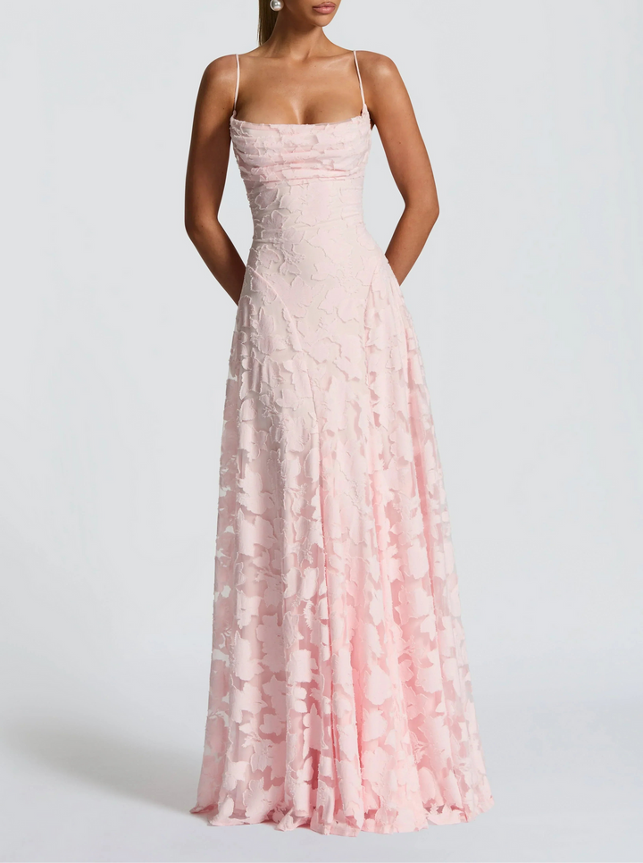 Alonah - Elegantes Fließendes Maxi Kleid