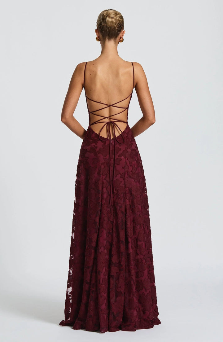 Alonah - Elegantes Fließendes Maxi Kleid