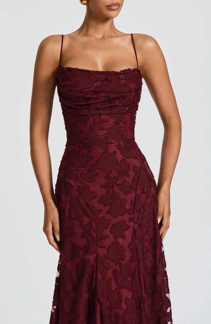 Alonah - Elegantes Fließendes Maxi Kleid