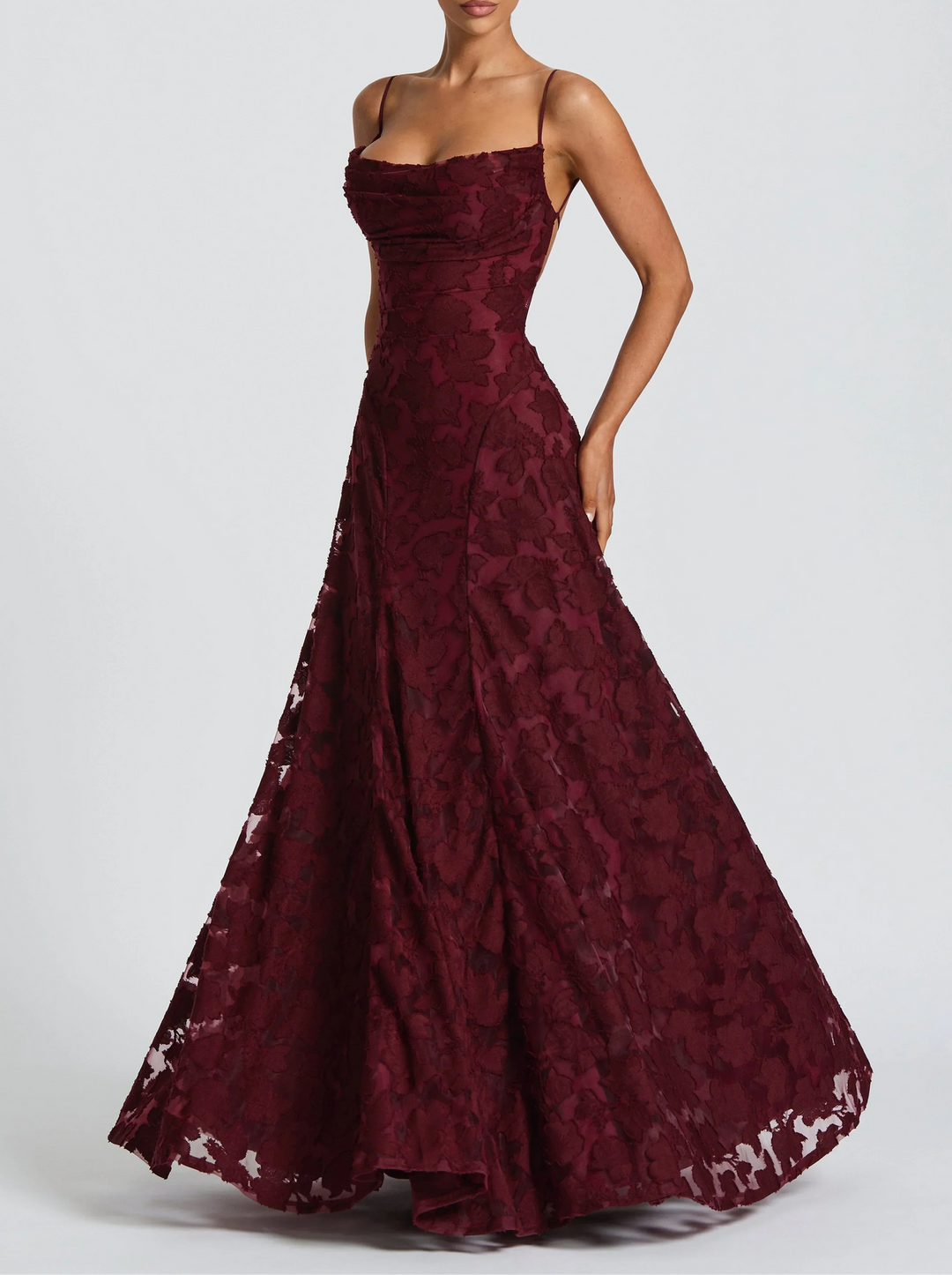 Alonah - Elegantes Fließendes Maxi Kleid