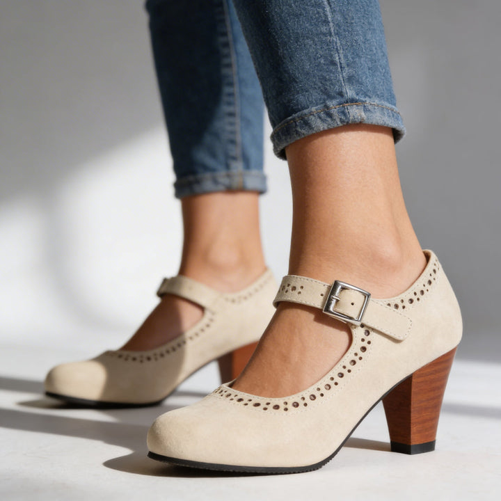 Oriana - Elegante Pumps Mit Schnallenriemen