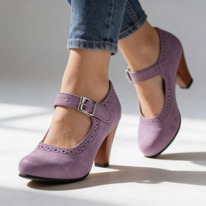 Oriana - Elegante Pumps Mit Schnallenriemen