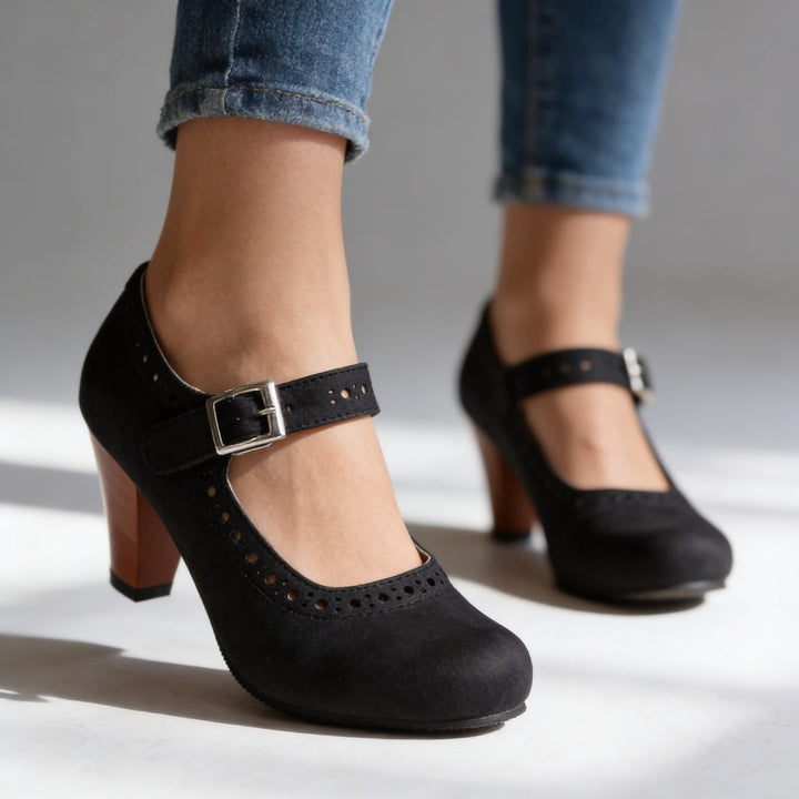 Oriana - Elegante Pumps Mit Schnallenriemen
