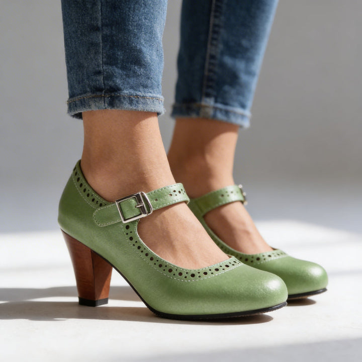 Oriana - Elegante Pumps Mit Schnallenriemen