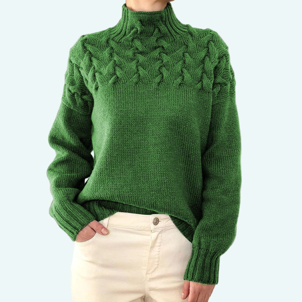 Farrah - Eleganter Strickpullover Mit Rollkragen