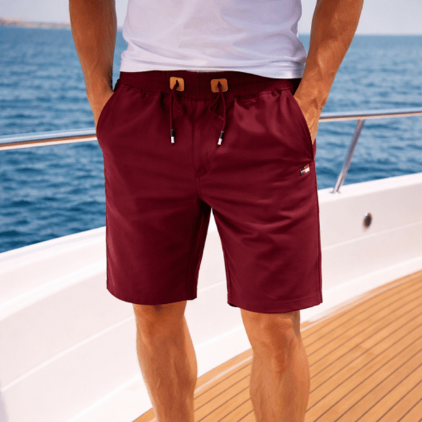 Hary - Baumwoll Shorts mit Reißverschlusstaschen