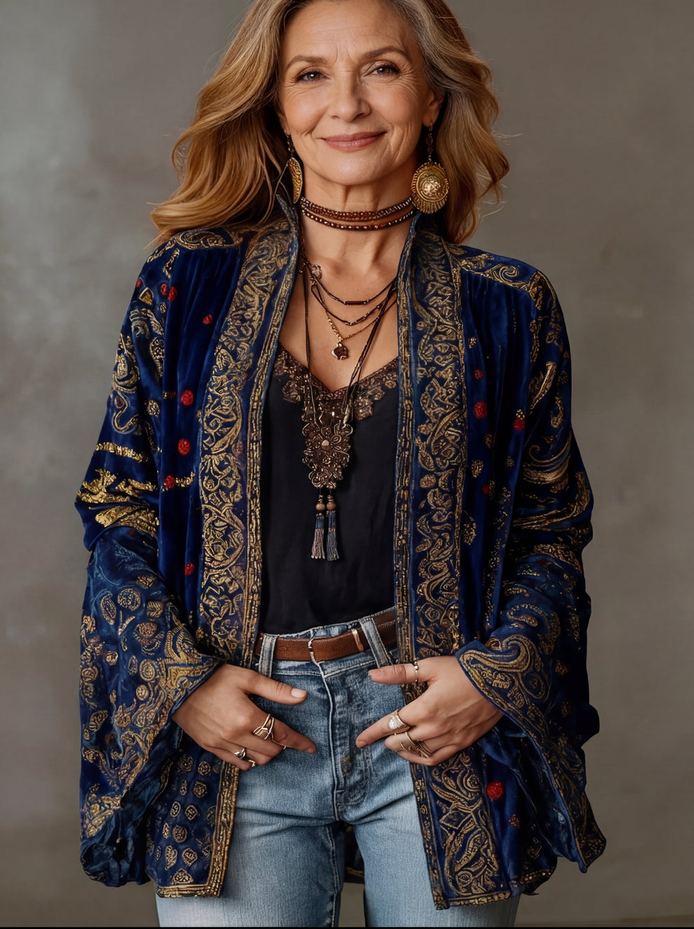 Elyska – Boho-Kimono-Mantel