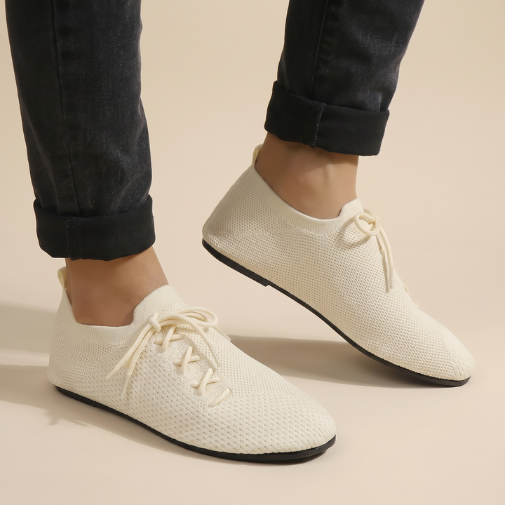 Denilson - Leichte Gestrickte Schnür Loafer